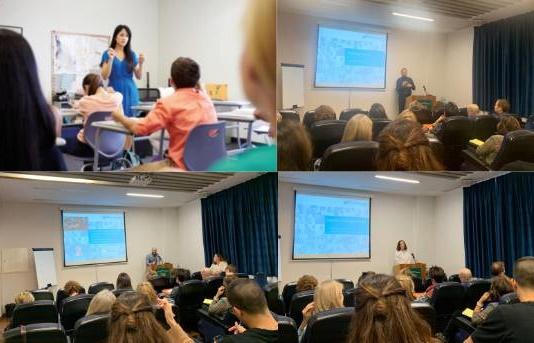 Imágenes del I Taller de promoción de la salud vocal para el profesorado Imágenes del I Taller de promoción de la salud vocal para el profesorado