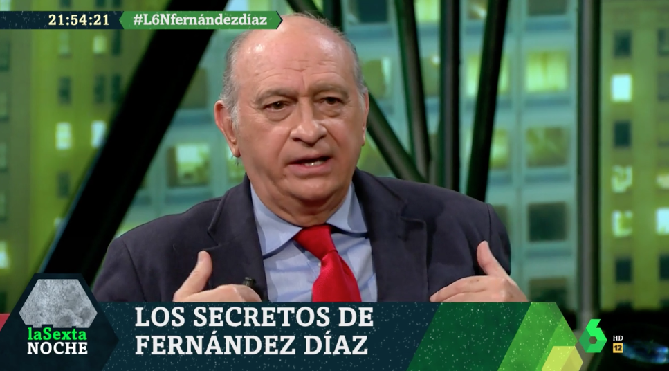 Jorge Fernández Díaz en 'La Sexta Noche'