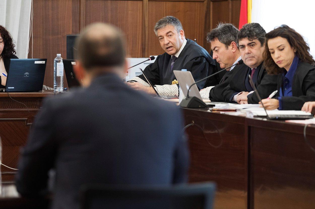 Una de las sesiones del juicio de los ERE, saldado con fuertes condenas a 19 ex altos cargos del PSOE.