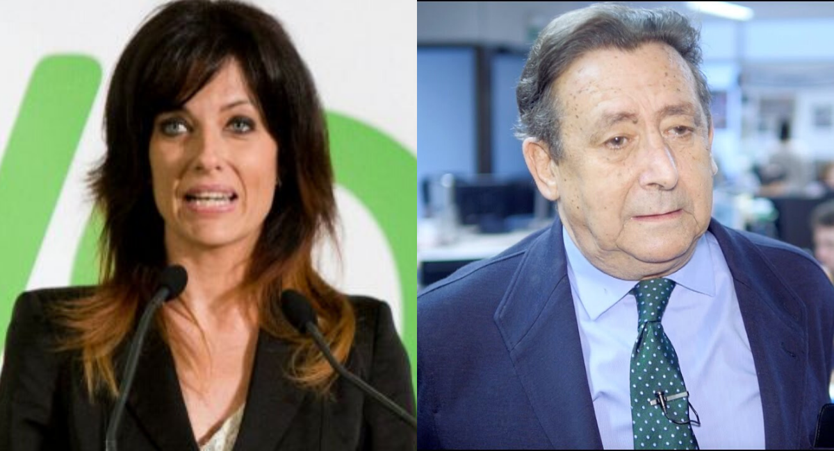 La fundadora de Vox, Cristina Seguí, y Alfonso Ussía