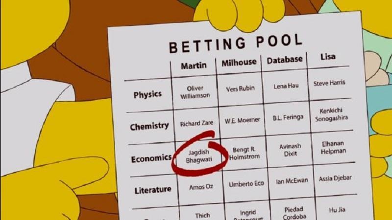 La lista de los Premios Nobel. Fuente: Fox. La lista de los Premios Nobel. Fuente: Fox.