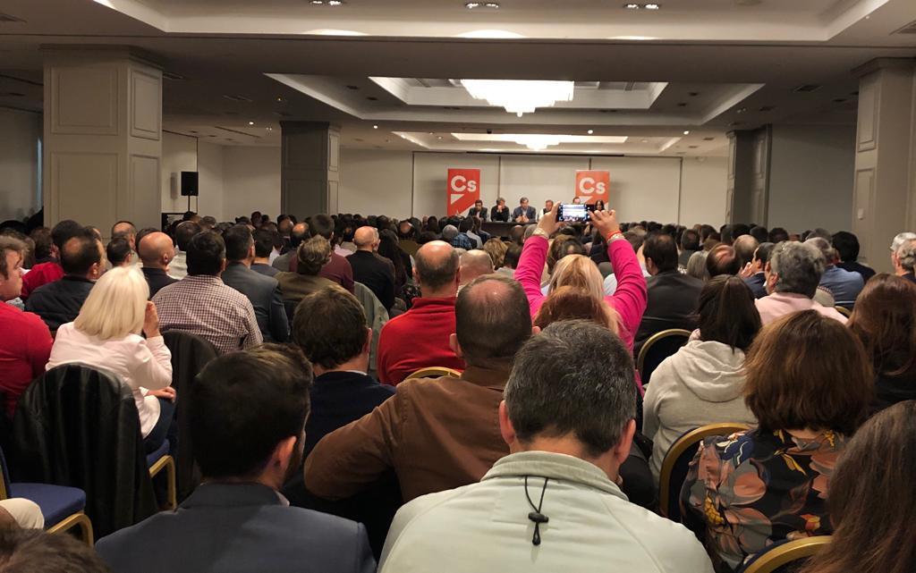 Asamblea de Ciudadanos en Madrid. 