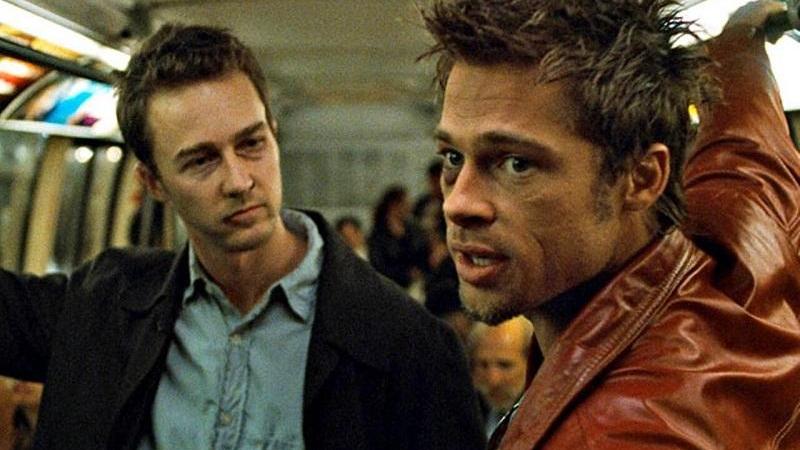 Brad Pitt en 'El club de la lucha'. 