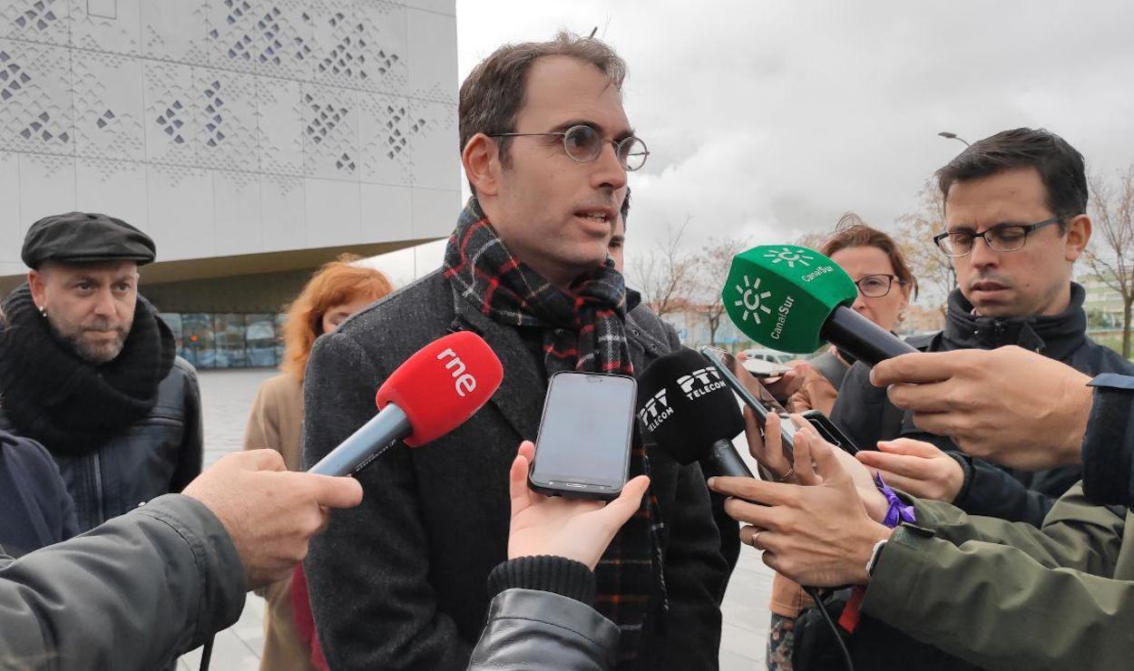 Toni Valero, coordinador de IU Andalucía.