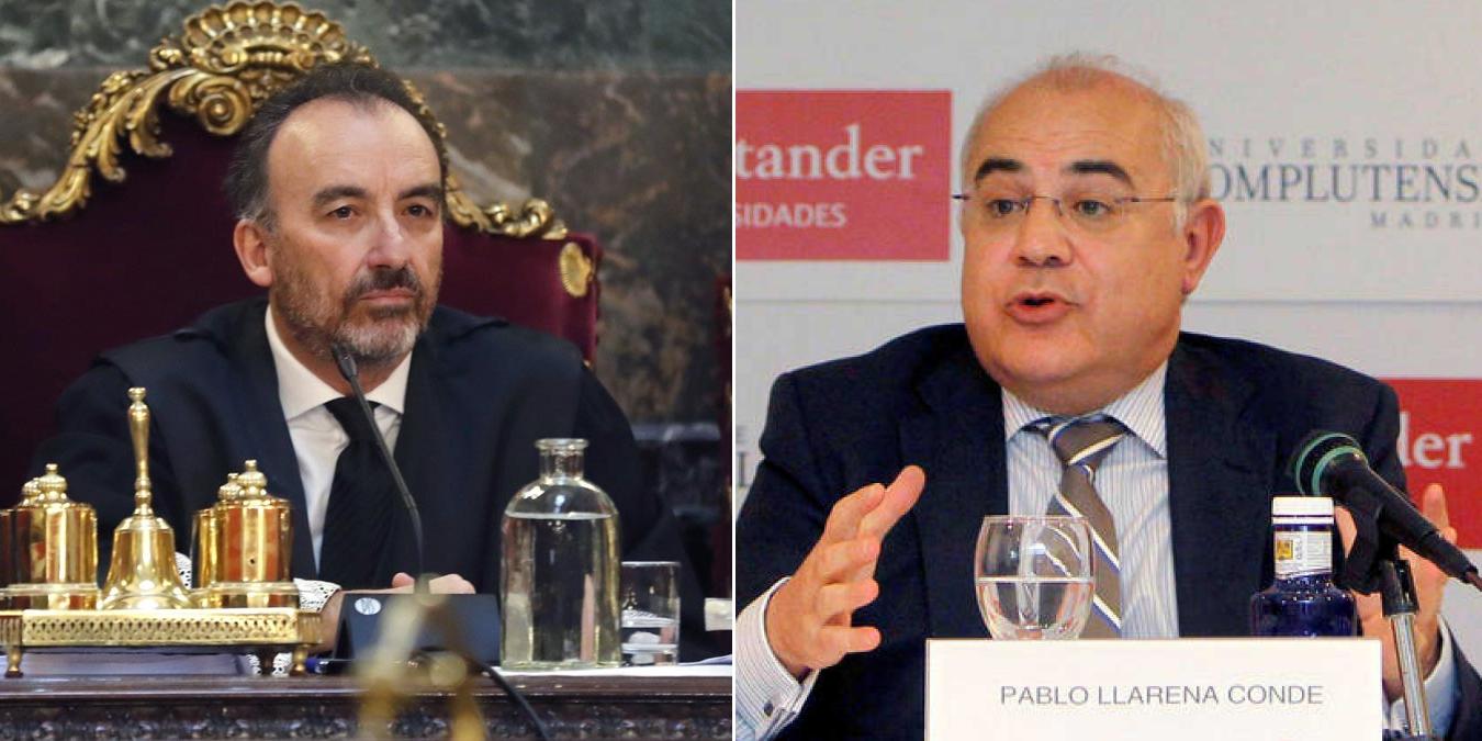 Manuel Marchena y Pablo Llarena.