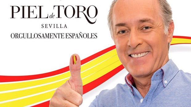 Cartel promocional del concierto de José Manuel Soto.