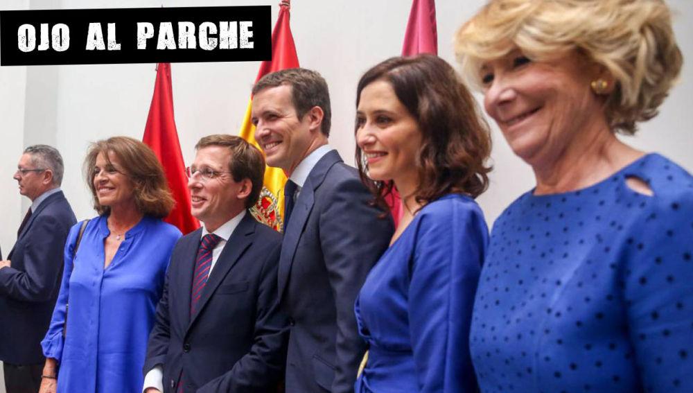 Aguirre, Ayuso, Casado y Almeida Aguirre, Ayuso, Casado y Almeida