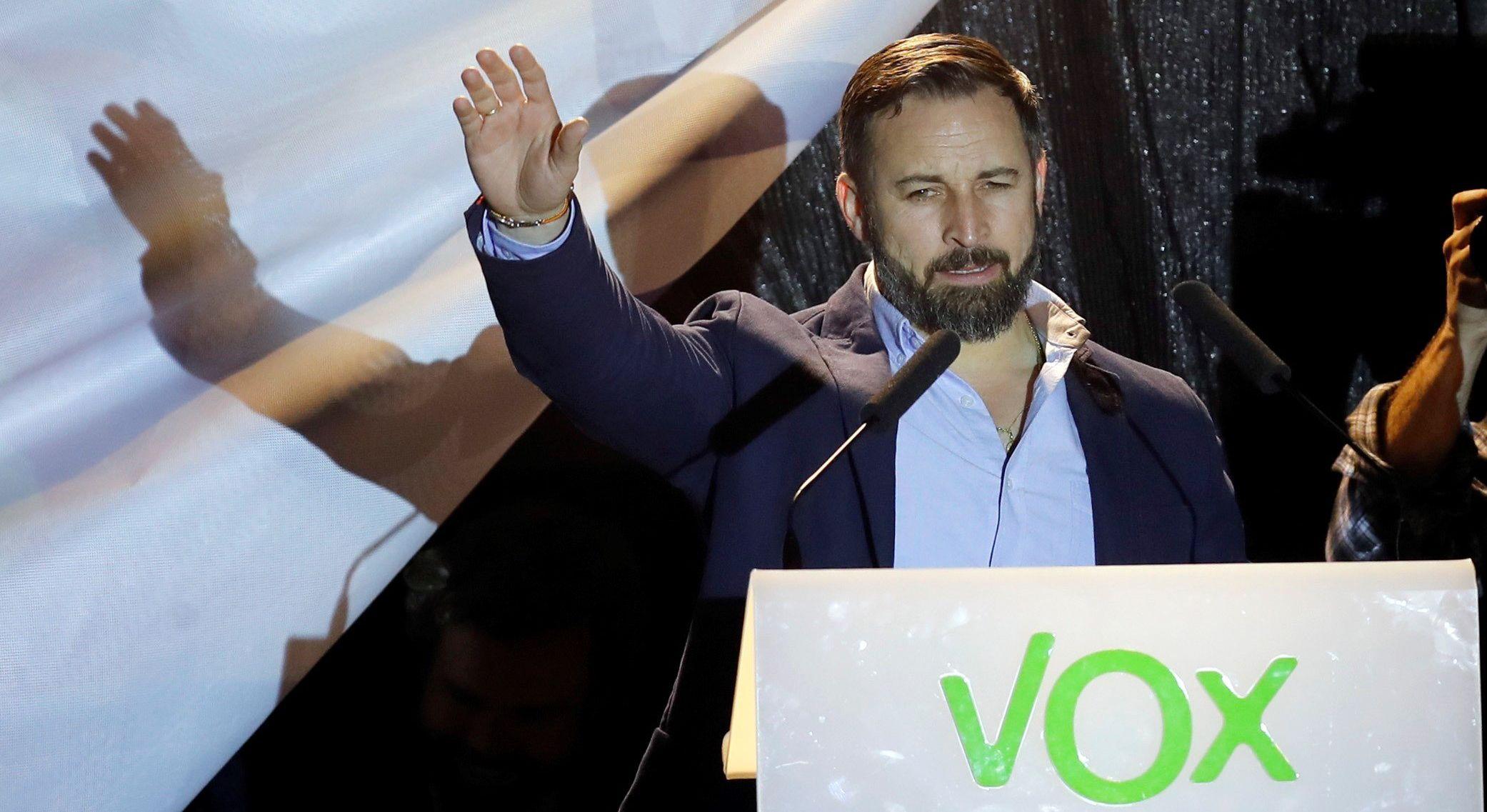 Santiago Abascal, líder de Vox