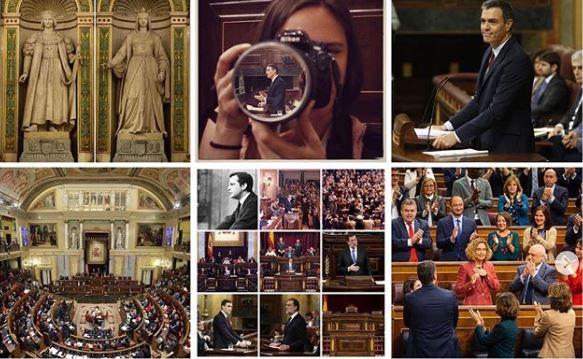 Imagen del Congreso de los Diputados en su repaso de fotografías de este 2019. Instagram
