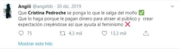 Comentario traje Campanadas Pedroche Comentario traje Campanadas Pedroche