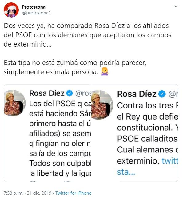 Tuit sobre Rosa Díez 6