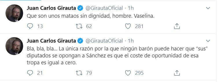 Tuit Girauta PSOE Tuit Girauta PSOE