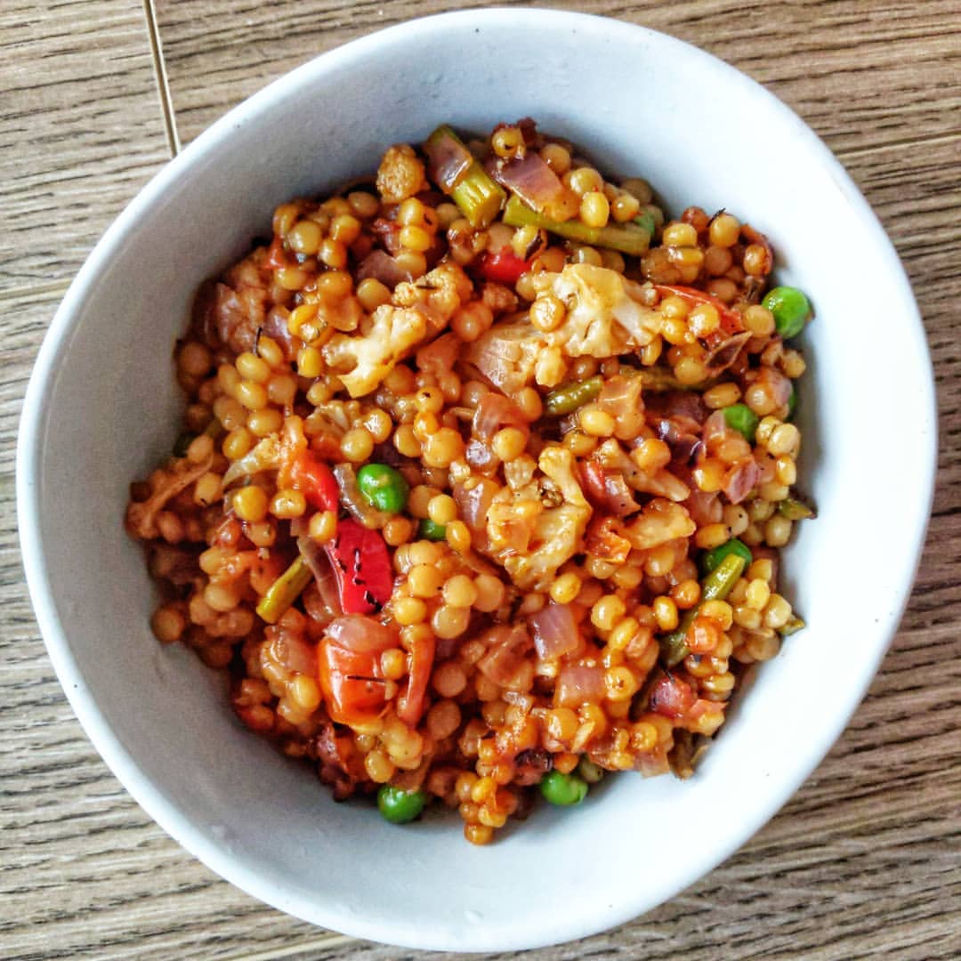 Paella de lentejas, una de las peores paellas de la lista del tuitero. 