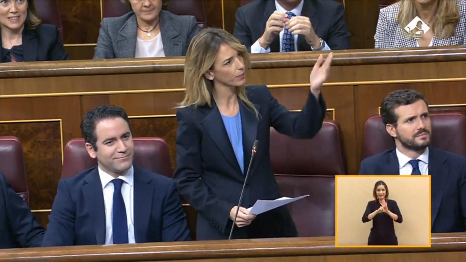 Investidura Pedro Sánchez: Cayetana Álvarez de Toledo pide explicaciones  sobre el pacto con ERC