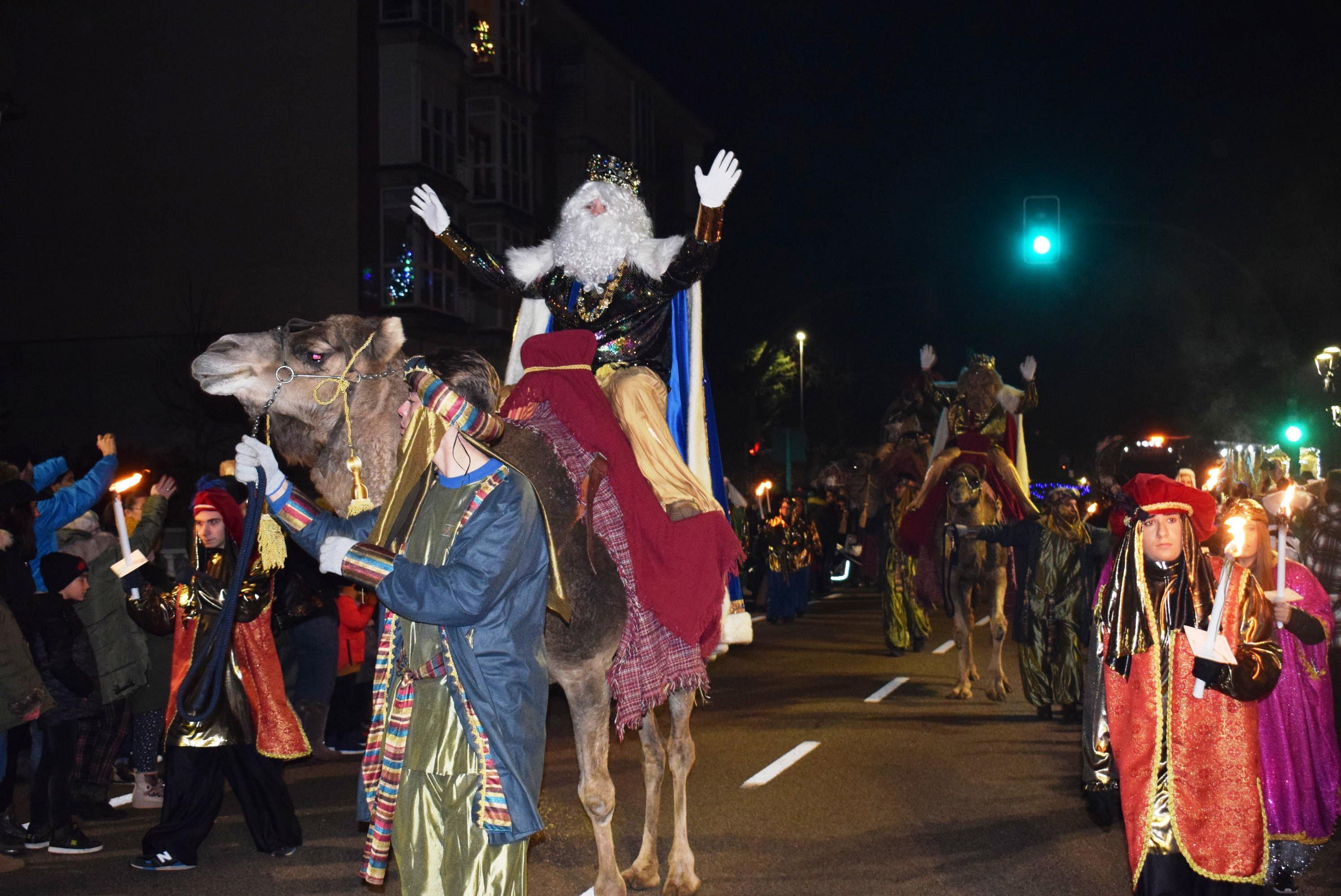 Cabalgata de Reyes en Piélagos en 2019.