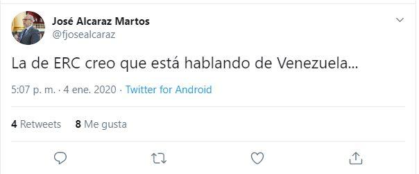 Alcaraz sobre Laura Borrás Alcaraz sobre Laura Borrás