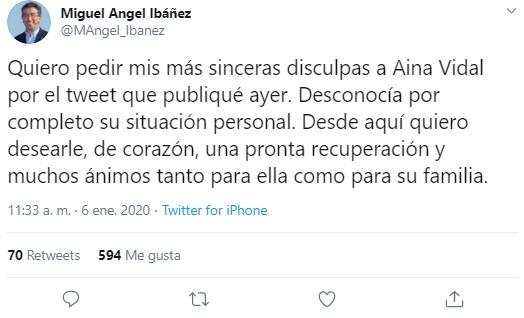 Tuit Miguel Ángel Ibáñez Tuit Miguel Ángel Ibáñez