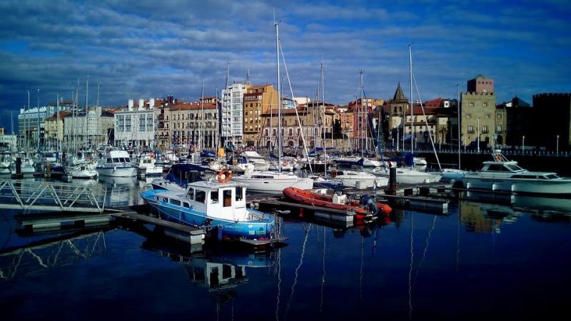 Panorámica de Gijón. Fuente Pixabay