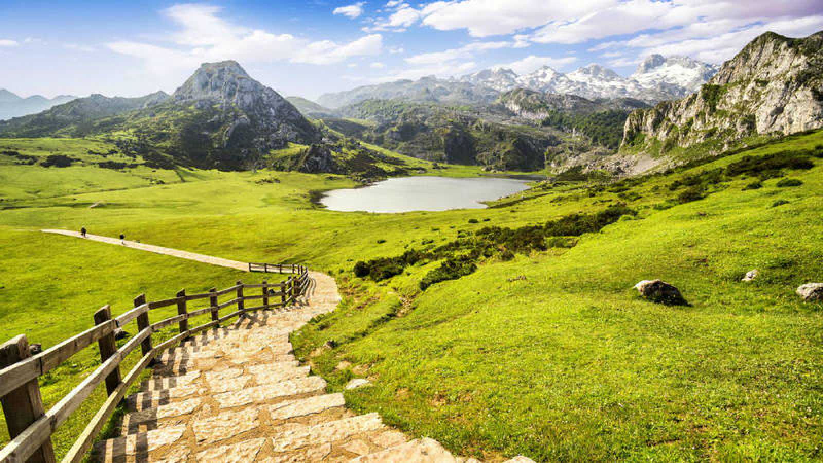 Paisaje de Asturias. Fuente RTVE