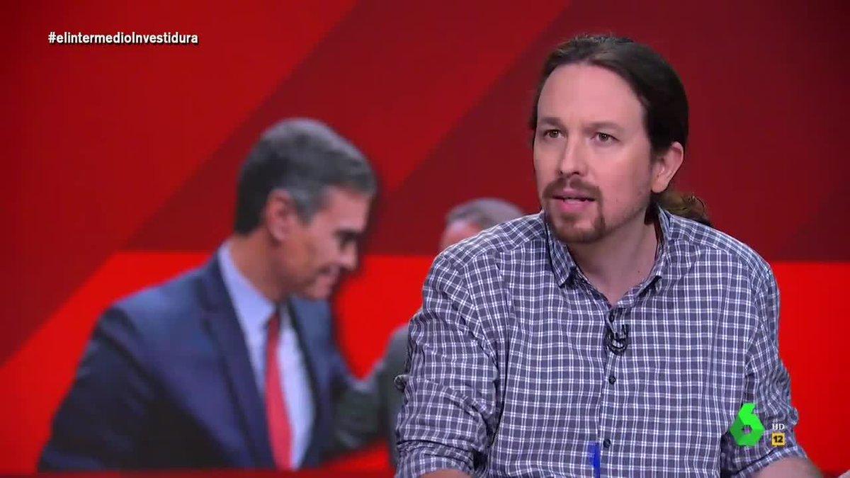 Pablo Iglesias en 'El Intermedio'. laSexta