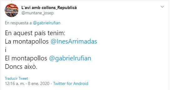 Insulto Rufián 5 Insulto Rufián 5