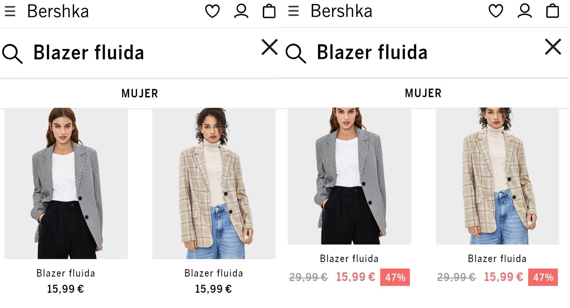 Denuncian a Bershka por ofrecer productos al precio que antes de las rebajas