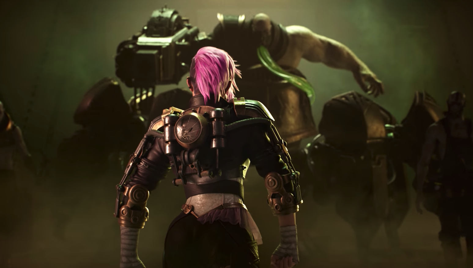 Vi y Urgot. League of Legends