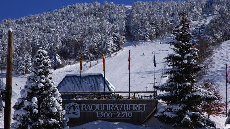 Foto de la estación de Baqueira Beret Foto de la estación de Baqueira Beret