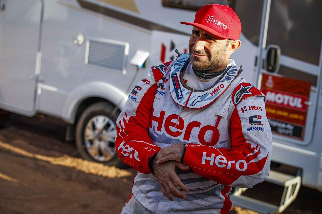 Paulo Gonçalves durante el Rally Dakar 2020
