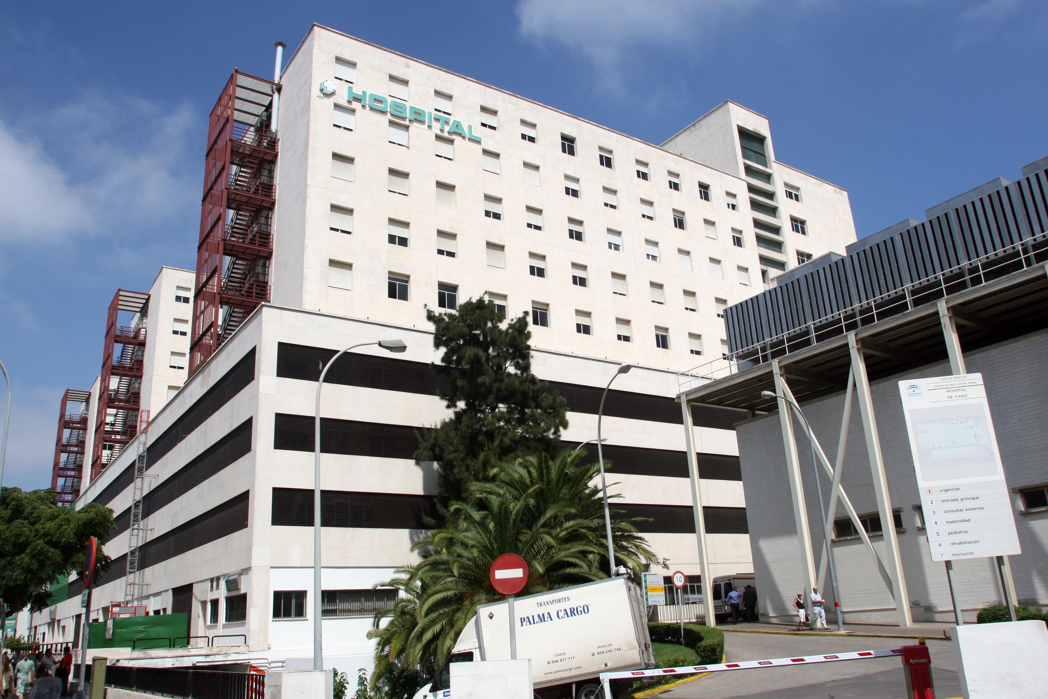 Hospital Puerta del Mar en Cádiz. Ep