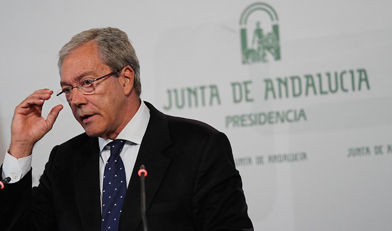 El consejero de Economía de la Junta, Rogelio Velasco.