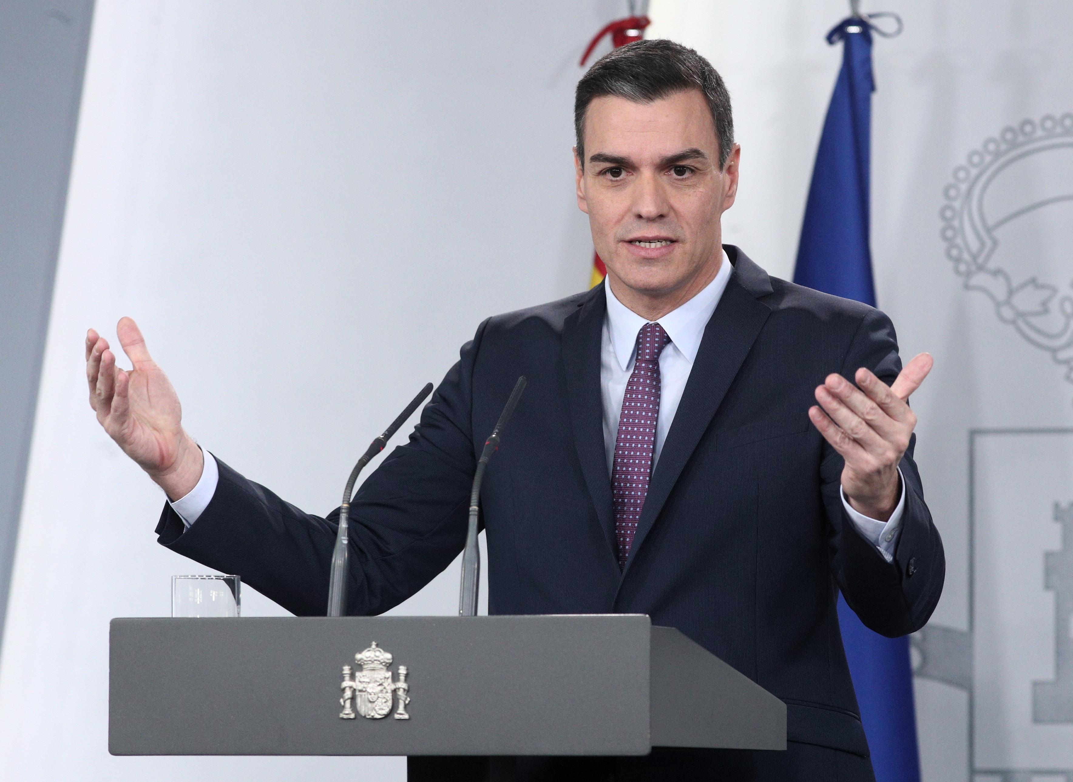 El presidente del Gobierno Pedro Sánchez. Europa Press