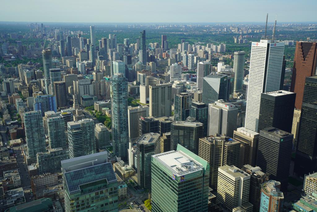 Vista de Toronto desde la CN Tower