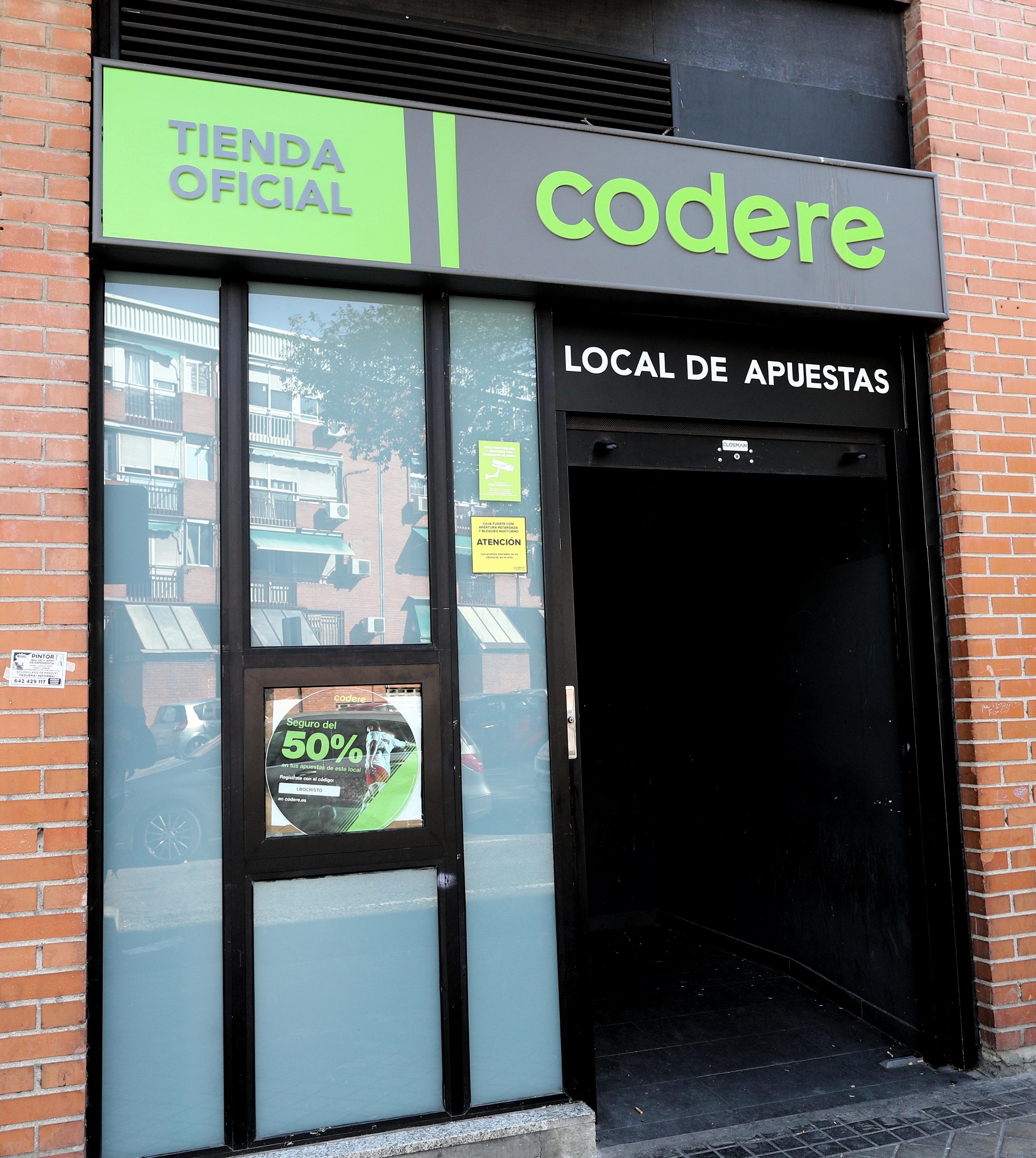 Local de apuestas de Codere en Madrid 