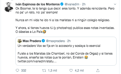 Espinosa Montero tuit Pradera 3 Espinosa Montero tuit Pradera 3