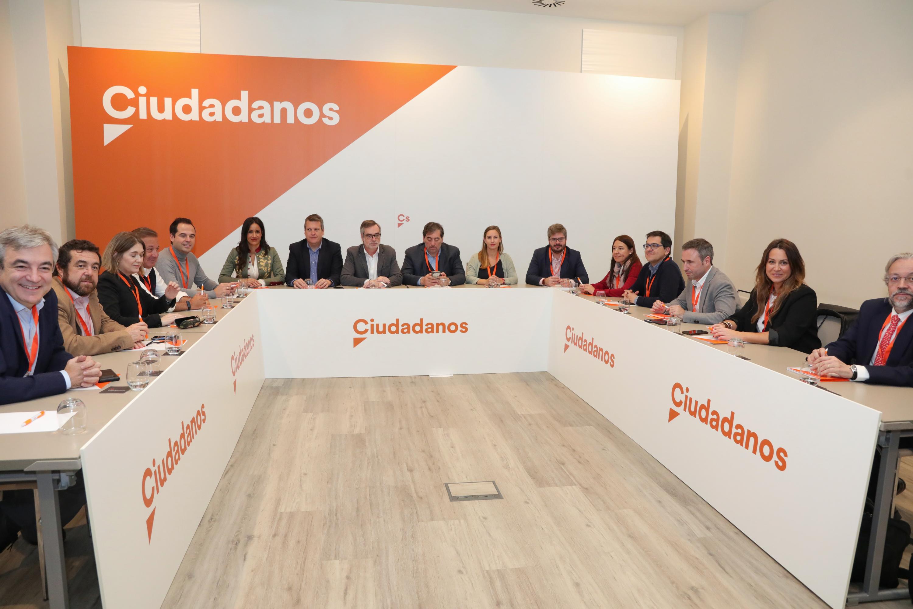 Reunión del Consejo General de Cs en Madrid