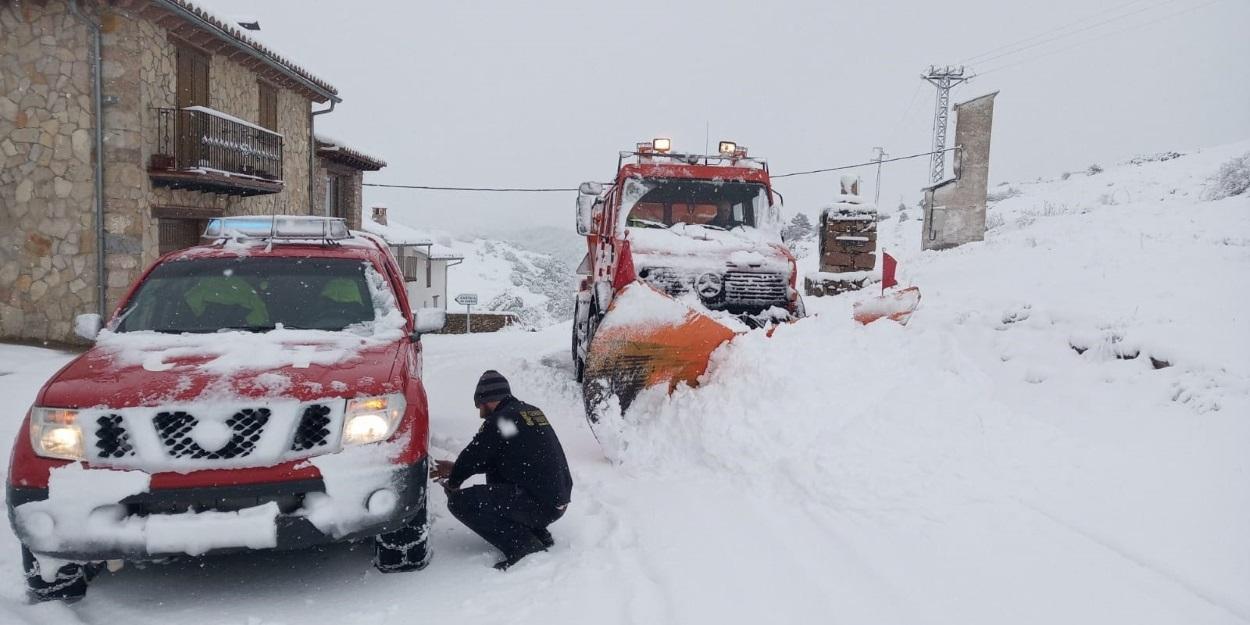 Nevadas en la Comunidad Valenciana