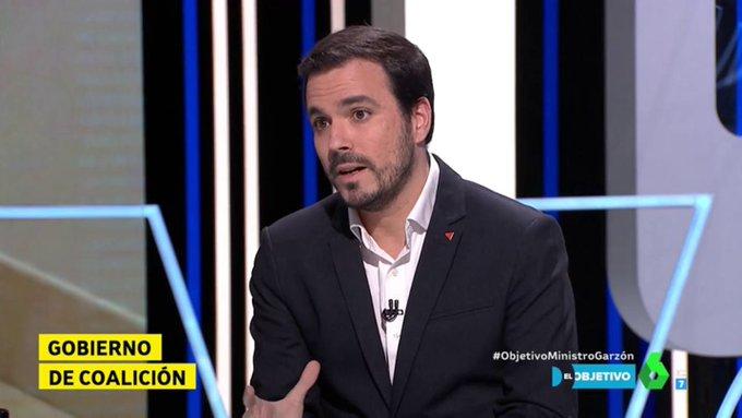 Alberto Garzón, el nuevo ministro de Consumo, en su entrevista en El Objetivo