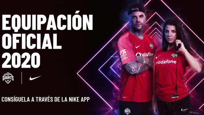 Nike se en patrocinador oficial de Vodafone Giants