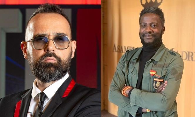 Risto Mejide y Bertrand Ndongo, el 'negro de Vox'