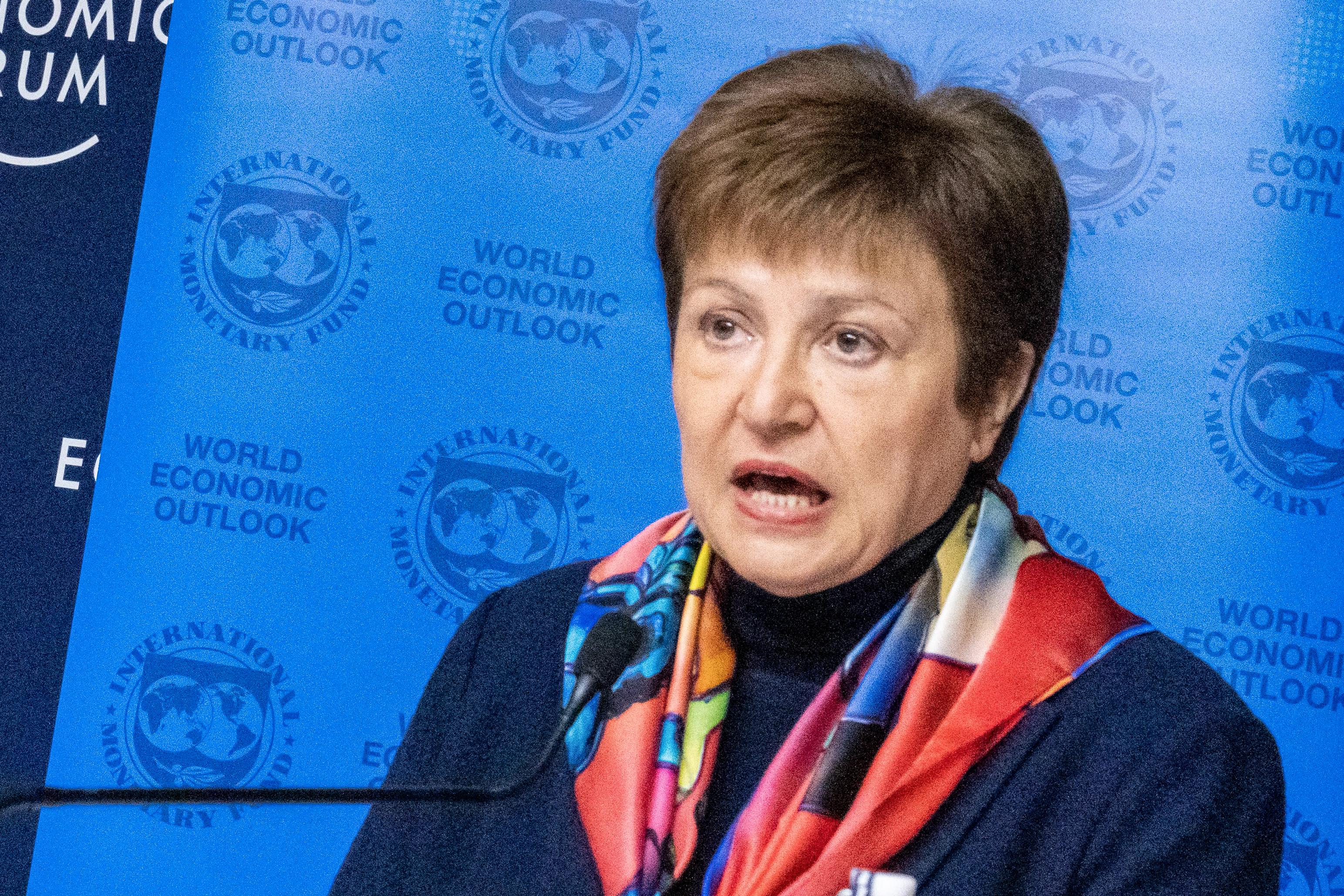 Kristalina Georgieva, directora gerente del Fondo Monetario Internacional. Europa Press. 