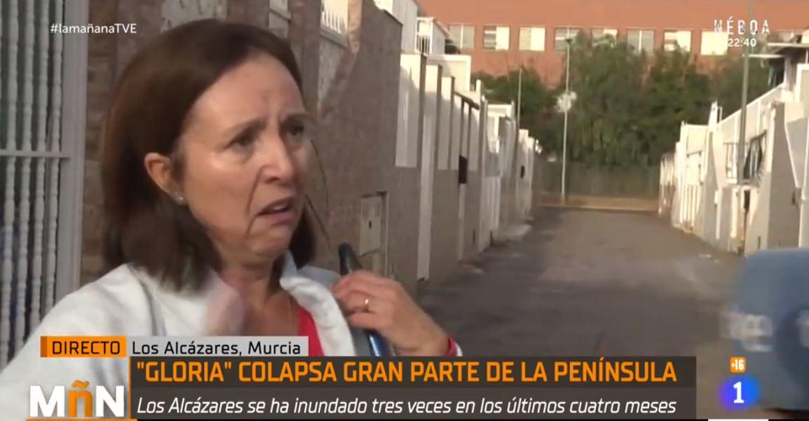 El desesperado mensaje de una víctima del temporal Gloria contra López Miras y su obsesión por el veto parental