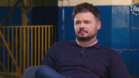 Gabriel Rufián, en La Fábrica