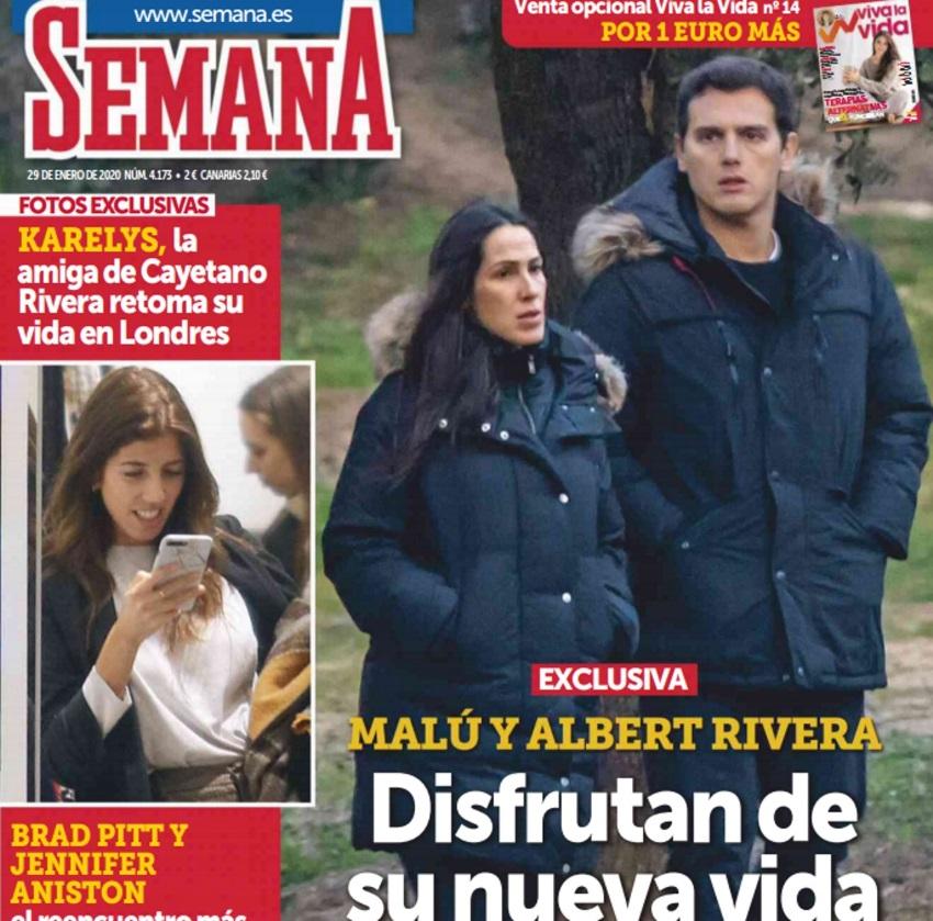 Albert Rivera pasea junto a Malú