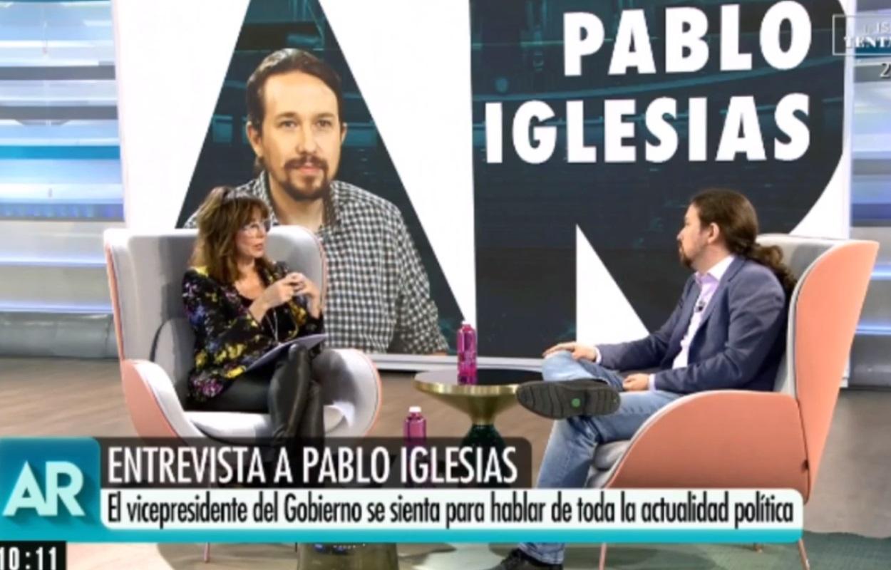 Pablo Iglesias en El Programa de Ana Rosa