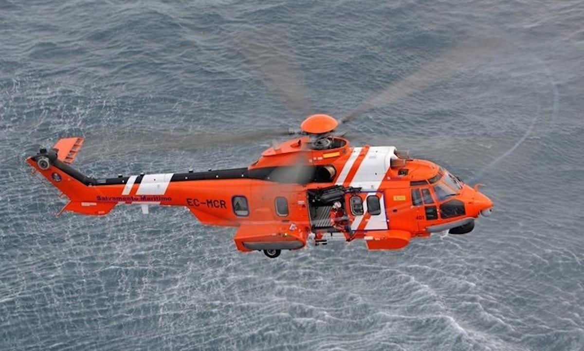 Imagen de archivo de un helicóptero de Salvamento Marítimo.