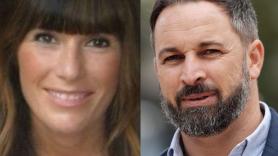 Santiago Abascal y Ana Belén Sánchez Cenador, exmujer de éste. Imagen: Facebook y Europa Press.