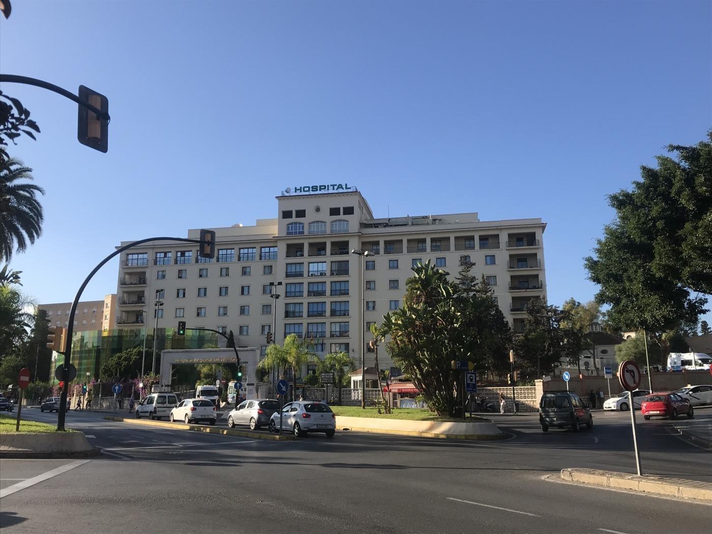 Hospital Regional de Málaga en una imagen de archivo