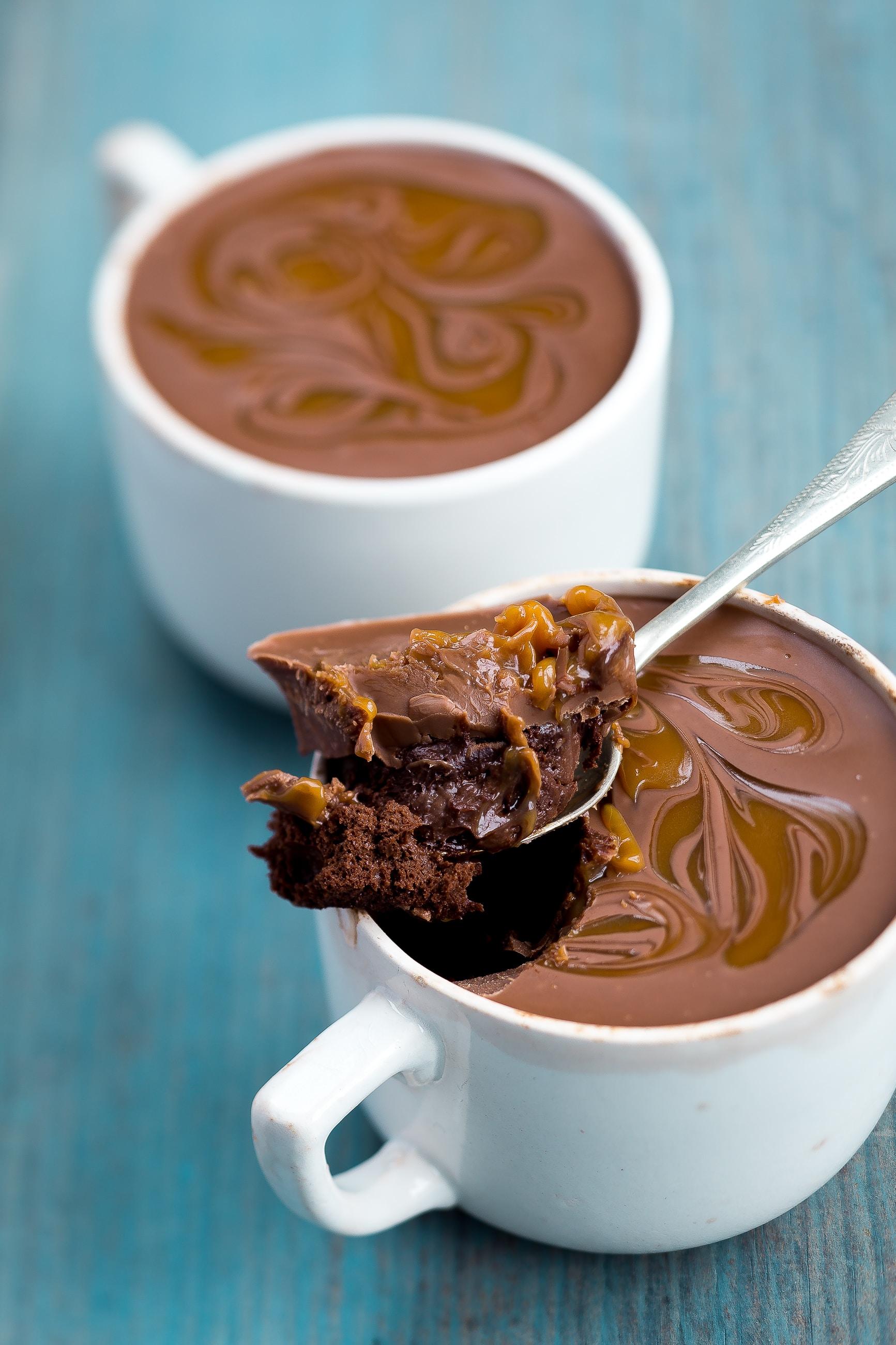 Pudding de chocolate. Hannah Pemberton en Unsplash