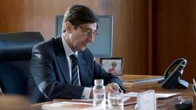 El presidente de Bankia José Ignacio Goirigolzarri en su despacho 